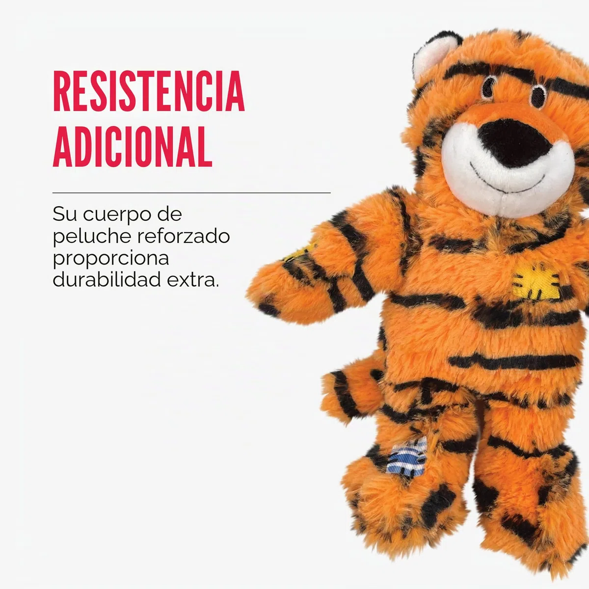 Kong Company 38750936: Wild Knots Dog Toy Tiger MD/LG