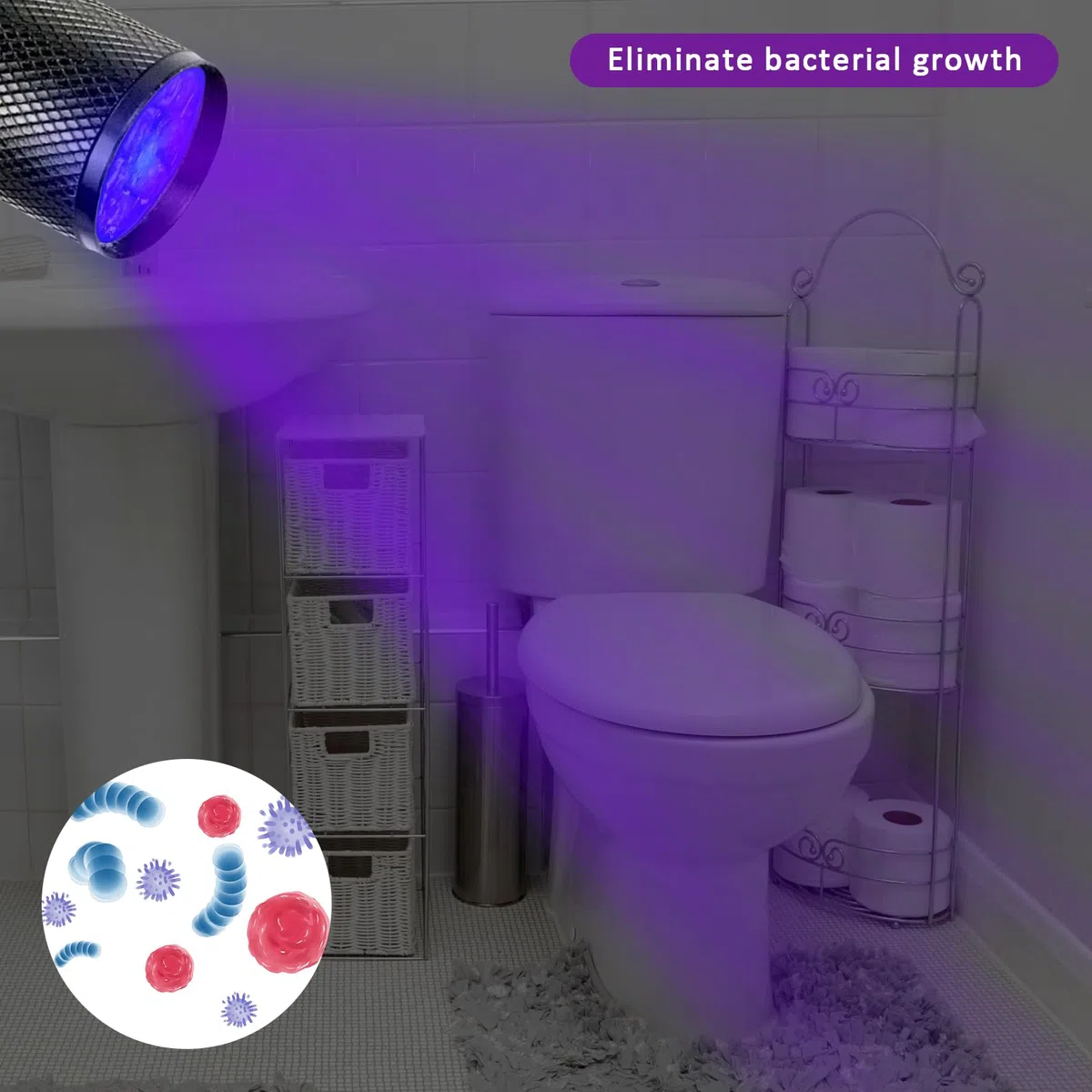 GOMETY 8 linternas UV, mini lámpara de luz negra con 9 LED, linterna de luz negra, lámpara de mano, lámpara de luz negra, mini lámpara UV, detector de orina para perros y gatos, billetes de banco