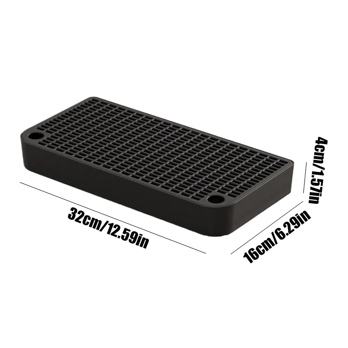 Escalón para Caja de, Trampa de de Doble con función de Filtro, Pedal de rampa de Inodoro Impermeable de 12.6 x 6.3 Pulgadas, para Mascotas, Conejos, Animales, Mejora la Limpieza y