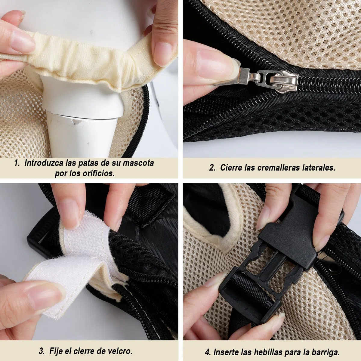 FEimaX Mochila Transportadora Perros Gatos Mascotas Bolsa Viajar Ligera Mochila Transportin con para Pequeño Perro de Mediano Gato Transpirable Frontal Ajustar Portátil para Pet Ciclismo Viajar