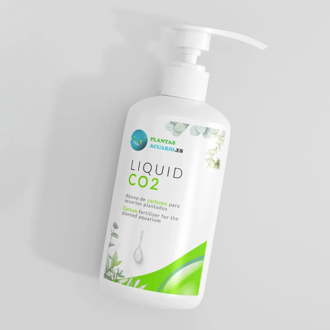 CO2 Abono Líquido para acuarios plantados 1000ml, Transparente