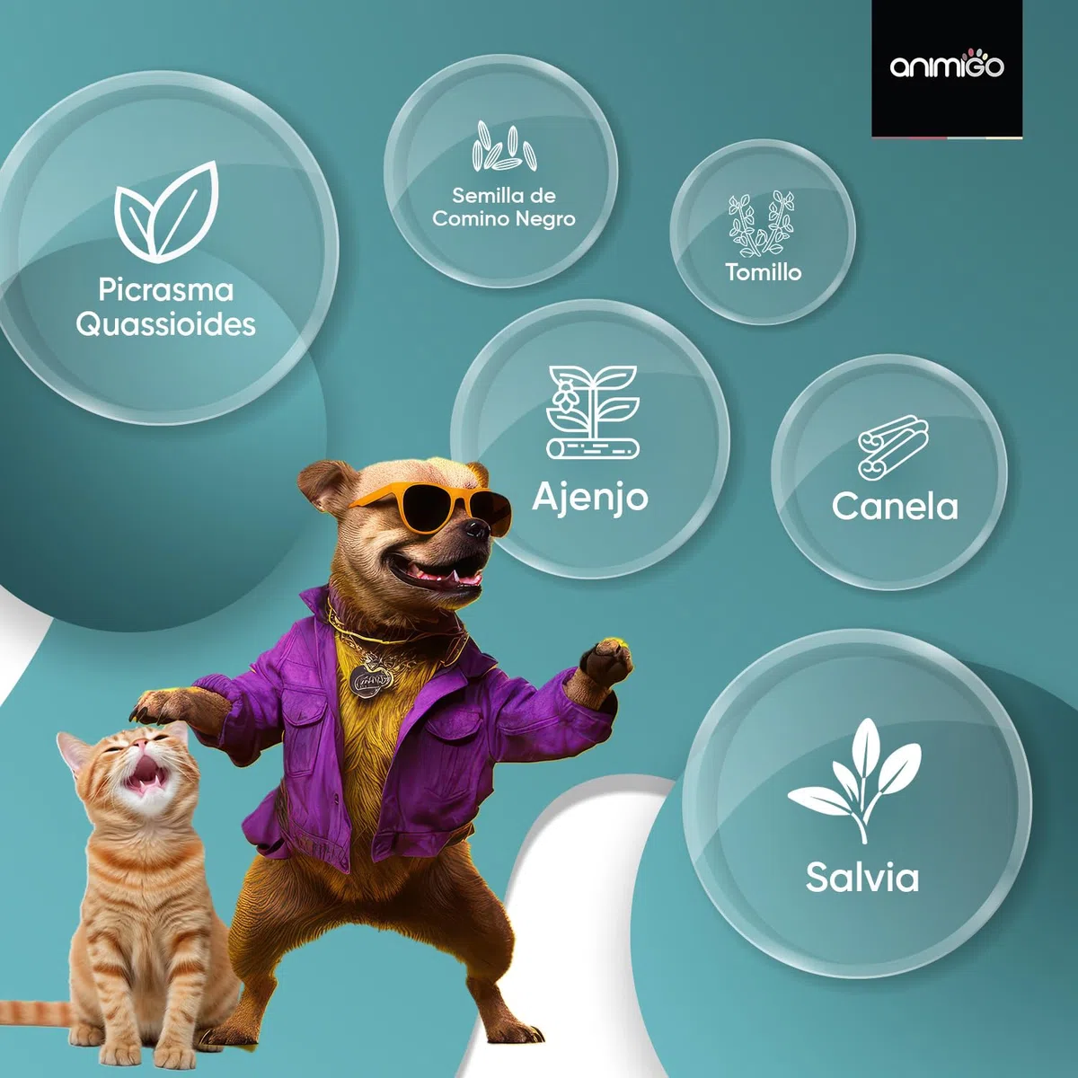Desparasitante Perros y Gatos Interno 120 ml - Antiparasitario Intestinal Gatos en Gotas para Parásitos, Higiene Intestinal y Bienestar General - Antiparásitos Natural para 2 a 4 años de Suministro
