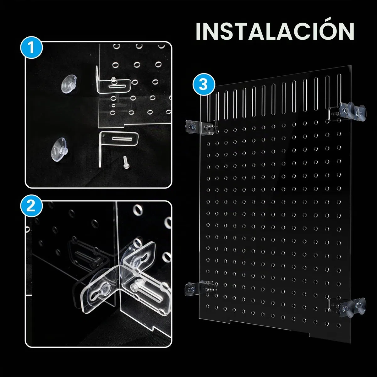 Cuyacili Separador de Aislamiento de Acuario Separador acrílico para peceras Separador Acuario Divisores Plato Transparente Separador de Pescado 30 * 40 cm