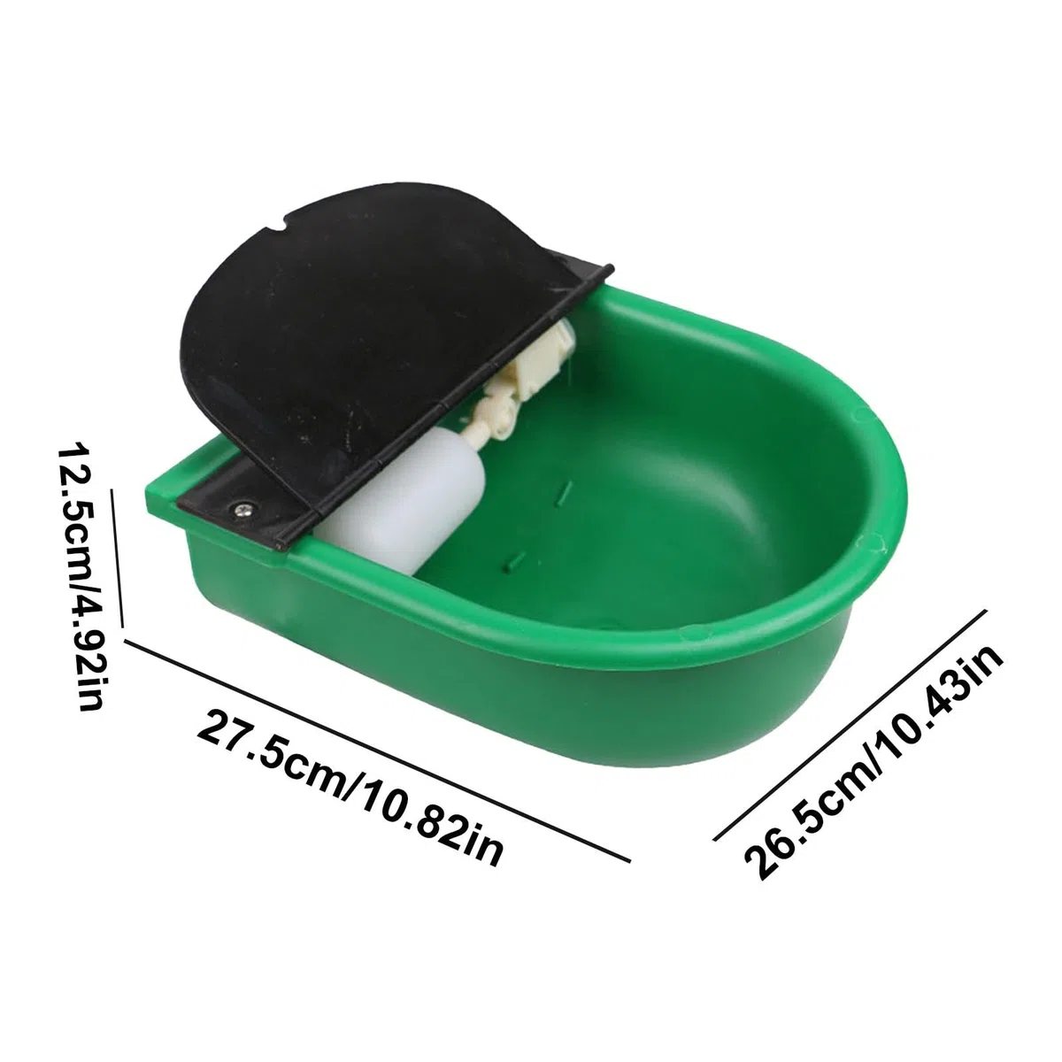 Cuenco automático de agua potable para vacas, bebedero automático para animales, cuenco de agua automático para ganado, suministros para mascotas para ganado, ovejas, vacas, ganado, caballos